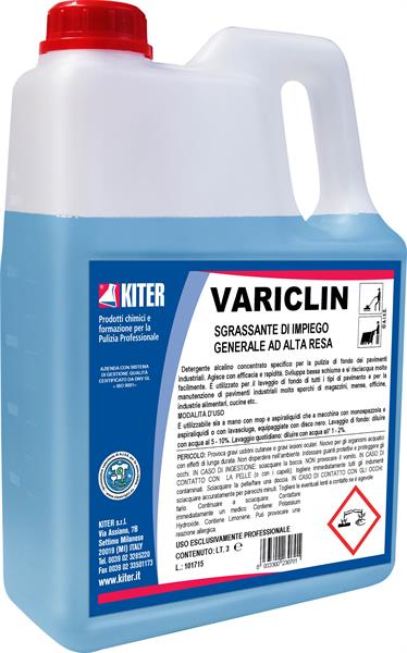 VARICLIN 3l SGRASSANTE A SCHIUMA FRENATA DI IMPIEGO GENERALE