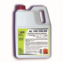 AL 106 CHLOR 25kg SGRASSANTE CLOROATTIVO CON AZIONE IGIENIZZANTE E DECOLORANTE