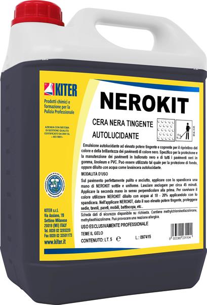 NEROKIT 5l CERA NERA TINGENTE