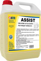 ASSIST 5l EMULSIONE AUTOLUCIDANTE PER IL RIPRISTINO DEL PARQUET VERNICIATO