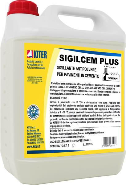 SIGILCEM PLUS 5l SIGILLANTE ANTIPOLVERE PER PAVIMENTI IN CEMENTO