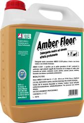 AMBER FLOOR 5l DETERGENTE NEUTRO PER PAVIMENTI AD ELEVATO EFFETTO PROFUMANTE