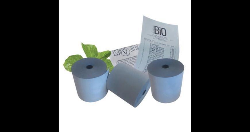 ROTOLO CARTA TERMICA 80X80mm/mt 10pz BLU FOREST