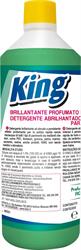 KING 1l DETERGENTE BRILLANTANTE PROFUMATO PER PAVIMENTI