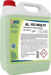 AL 103 MULTI 5l SGRASSANTE INODORE NON CAUSTICO E NON CORROSIVO