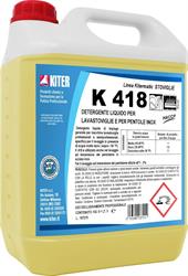 K 418 20l DETERGENTE LIQUIDO PER LAVASTOVIGLIE E PENTOLE INOX