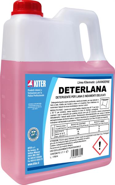 DETERLANA 3l DETERGENTE PER INDUMENTI DELICATI