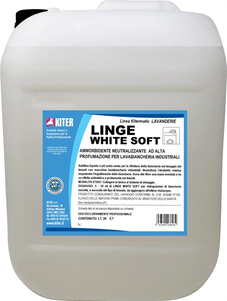 LINGE WHITE SOFT 20l AMMORBIDENTE NEUTRALIZZANTE PROFUMATO