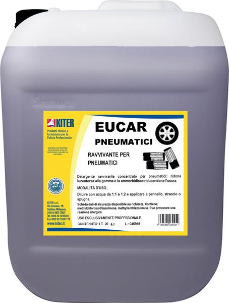 EUCAR PNEUMATICI 20l RAVVIVANTE PER PNEUMATICI