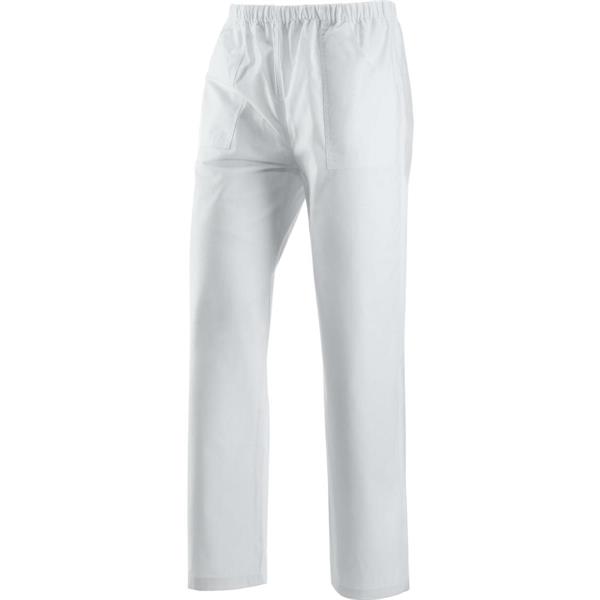 PANTALONE FOOD COTONE BIANCO