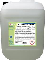 AL 300 RED FOAM 25kg DISINCROSTANTE SUPERATTIVO PER PULIZIE A SCHIUMA