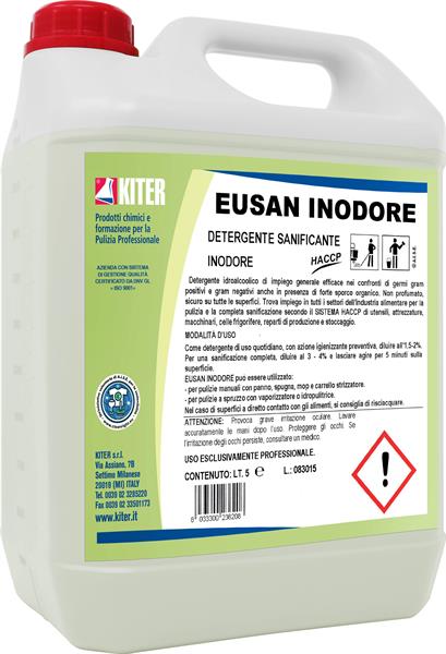 EUSAN INODORE DETERGENTE IGIENIZZANTE PER INDUSTRIE ALIMENTARI 5l