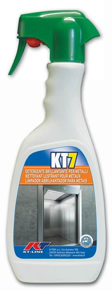 KT 7 500ml DETERGENTE BRILLANTANTE PER METALLI