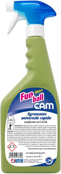 FUN BALL CAM 750ml SGRASSATORE UNIVERSALE RAPIDO