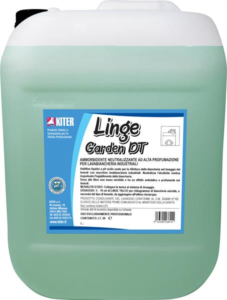 LINGE GARDEN DT 20l AMMORBIDENTE AD ELEVATISSIMA PROFUMAZIONE