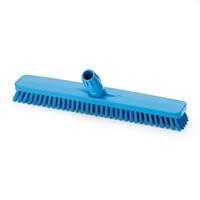 SPAZZOLONE INDUSTRIALE HYGIENE 45cm BLU CON SETOLA DURA