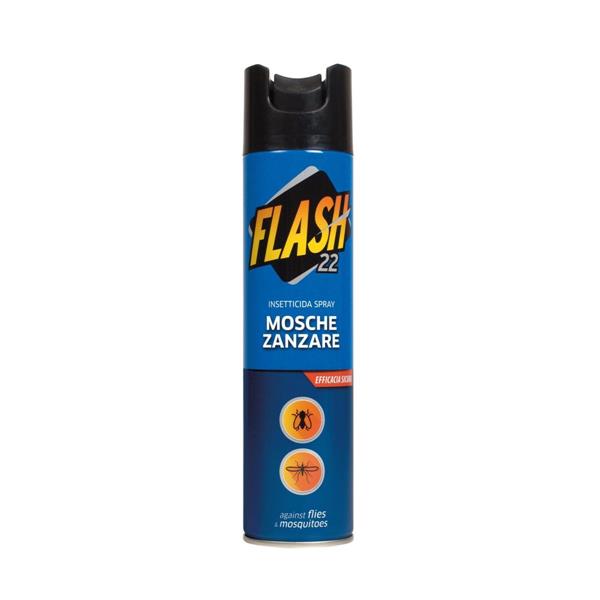 INSETTICIDA SPRAY FLASH ZANZARE E MOSCHE 400ml