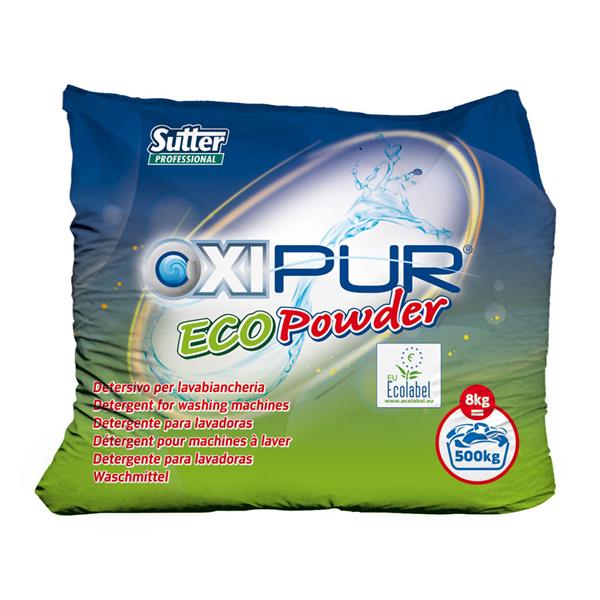 OXIPUR ECOPOWDER 8kg DETERSIVO PER LAVABIANCHERIA