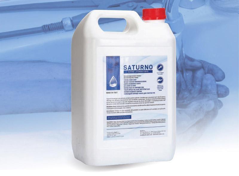 SAPONE LIQUIDO SATURNO BIANCO LATTE 5l