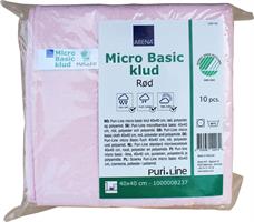 MICROFIBRA ECOLABEL ABENA PURI-LINE BASIC 40x40cm ROSA