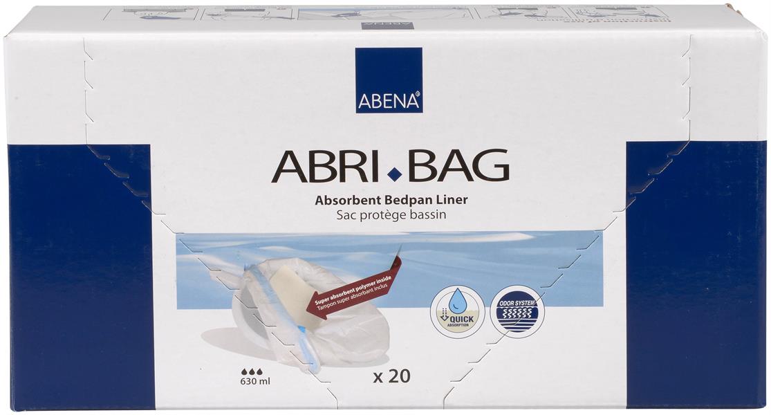 ABRI-BAG SACCA USA E GETTA CON TAMPONE ASSORBENTE 630ml 20pz