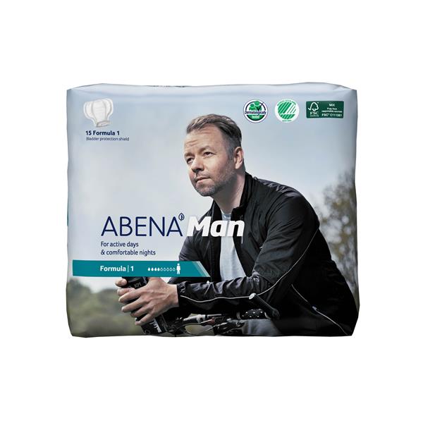 ASSORBENTI UOMO ABENA MAN PREMIUM FORMULA 1 15pz