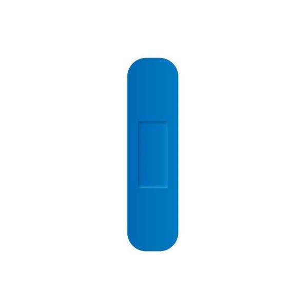 CEROTTI DETECTABILI BLU 72x19mm 100pz