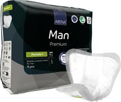 ASSORBENTE UOMO ABENA MAN PREMIUM FORMULA 1 15pz 4 GOCCE