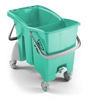 CARRELLO ACTION PRO VERDE 30l A DUE VASCHE SENZA STRIZZATORE