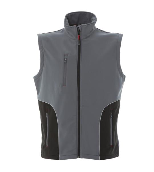 GILET ORTISEI SOFT SHELL JRC GREY