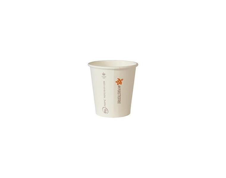 BICCHIERE 90cc CARTONCINO CELLULOSA COMPOSTABILE 50pz