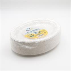 PIATTO OVALE FIBRAWARE PULP 31x25cm 50pz