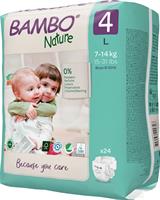 PANNOLINI BAMBO NATURE MIDI TAGLIA 4 7/14kg 24pz