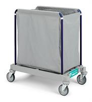 CARRELLO GREEN HOTEL 915 COMPLETO CON RUOTE 125mm E SACCA PLASTIFICATA