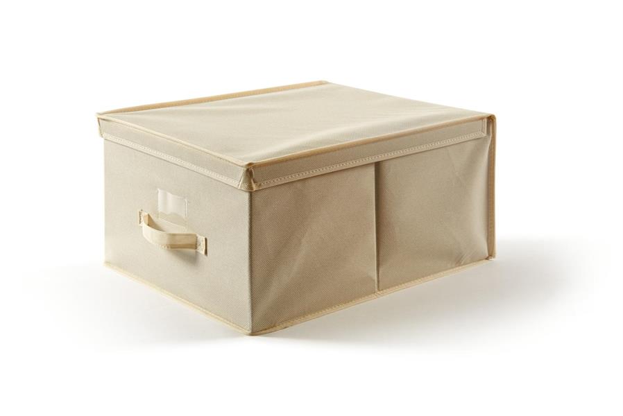 SCATOLA EASYBOX TNT 40X50X25cm BEIGE / ECRU