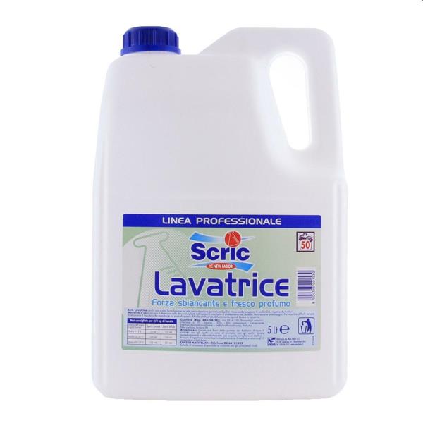 SCRIC DETERSIVO LAVATRICE LIQUIDO 5l