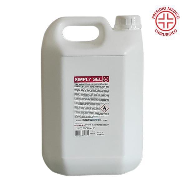 SIMPLY GEL IDROALCOOLICO PMC 5l