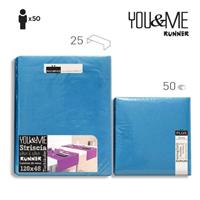 RUNNER YOU&ME PLUS 120x40cm 20pz MARE