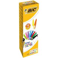 PENNA BIC CRISTAL MEDIA 1,6mm COLORI ASSORTITI 20pz