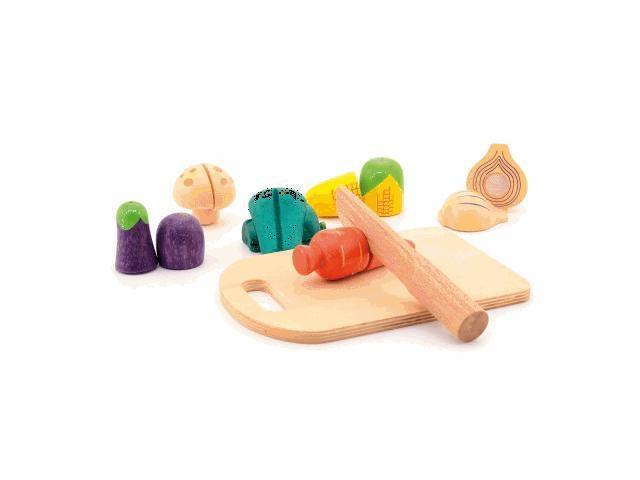 SET VERDUTE DA TAGLIARE IN LEGNO 6pz