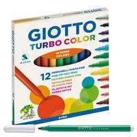 PENNARELLI GIOTTO TURBO COLOR 12pz COLORI ASSORTITI