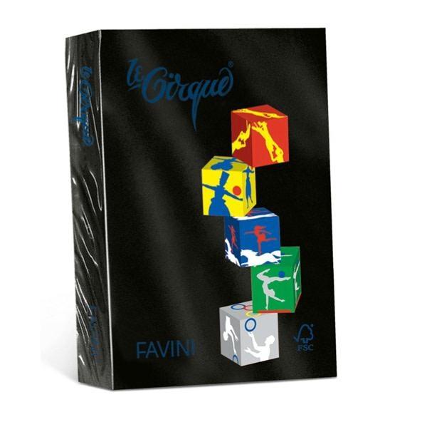 FAVINI LE CIRQUE A4 80g 500FF NERO