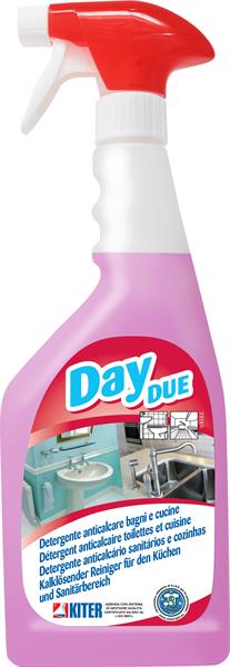 DAY DUE 750ml DETERGENTE IGIENIZZANTE ANTICALCARE PER CERAMICHE E ACCIAIO