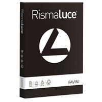 RISMALUCE A4 200g 125 FOGLI NERO