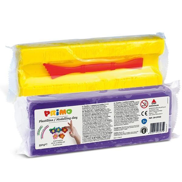 PRIMO PANETTO PLASTILINA DA MODELLARE 550g