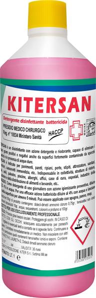 KITERSAN 1l DETERGENTE DISINFETTANTE BATTERICIDA HACCP PMC