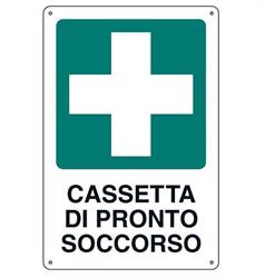 CARTELLO ALL. 250x310cm CASSETTA PRONTO SOCCORSO