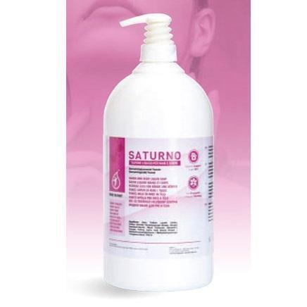 SAPONE LIQUIDO SATURNO BIANCO PERLATO 1l CON DOSATORE