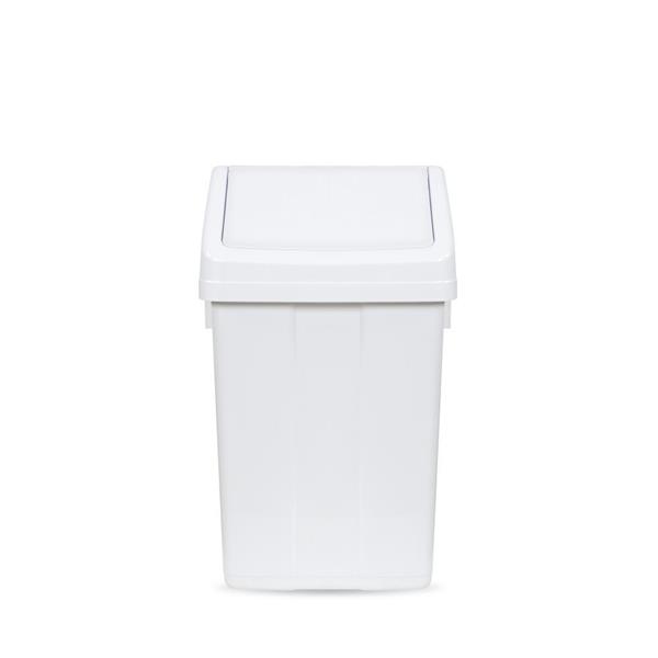 CONTENITORE MAX 25L C/COP. BASCULANTE BIANCO