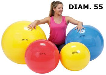 PALLONE GINNASTICA Ø55cm COLORI ASSORTITI